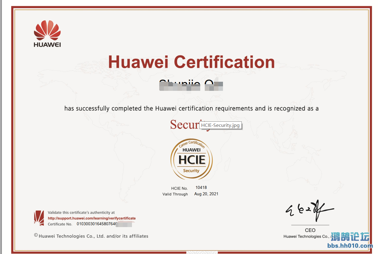 HCIE-Security