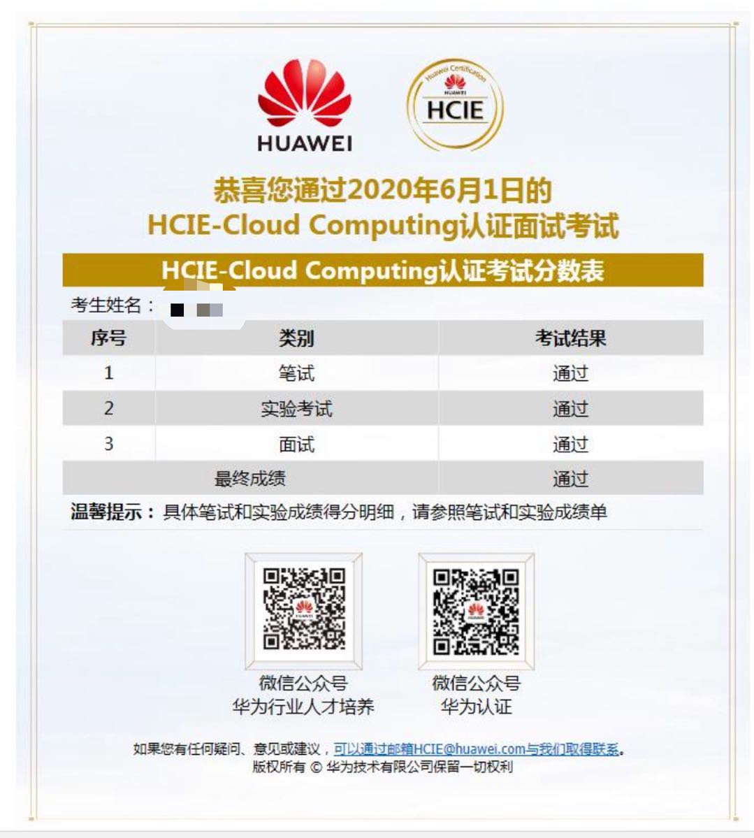 HCIE Cloud Computing