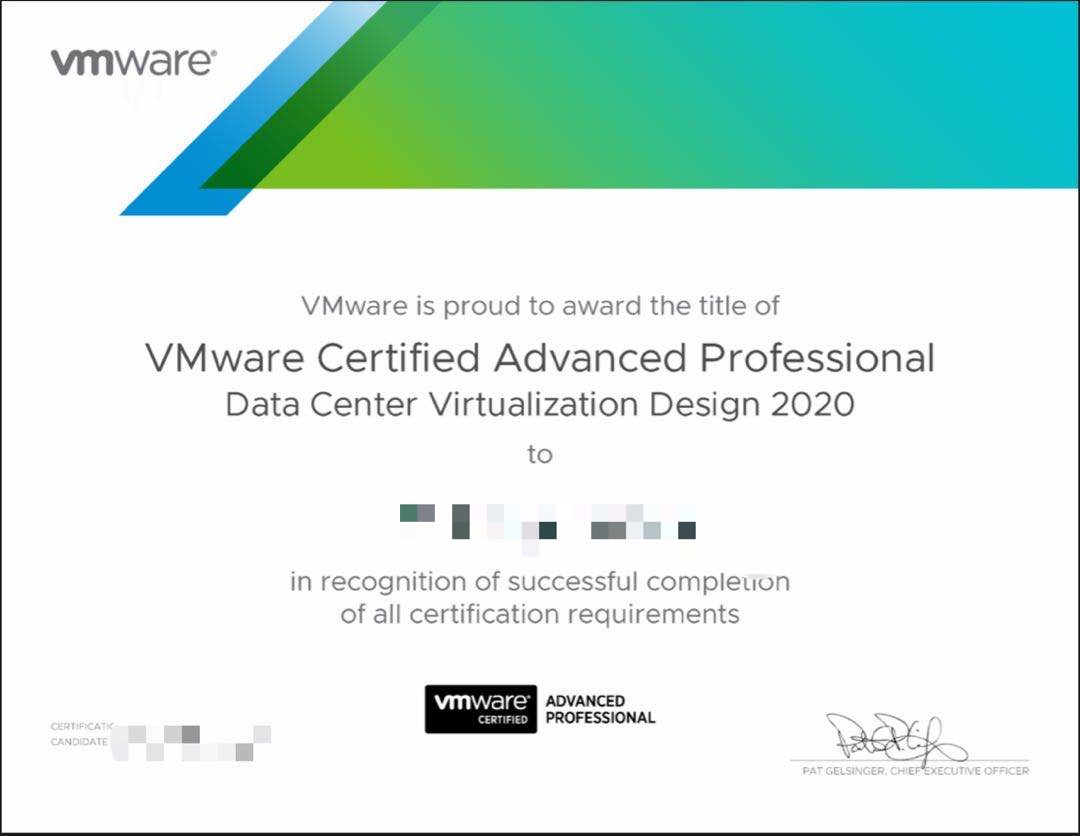 VCAP-DCV2020