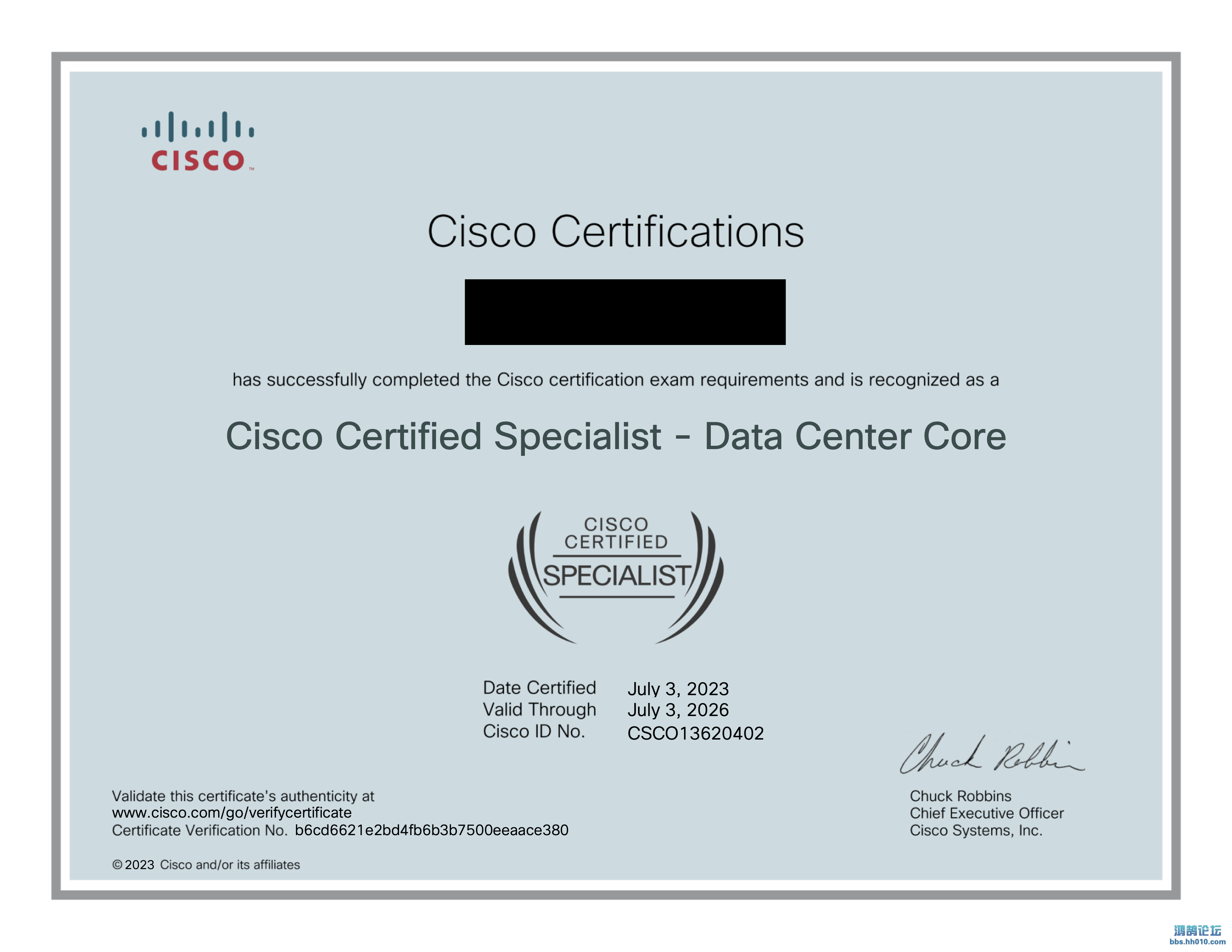 Cisco Certified Specialist - Data Center Core certificate_NoName.png